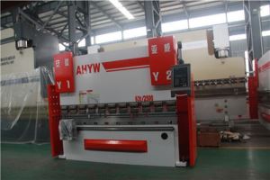Yawei 8FT CNC Hydraulische Abkantpressen 4 Achsen