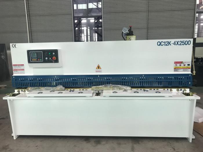 AHYW Yawei 4mm sheet metal shear 8ft steel cutting made in china 