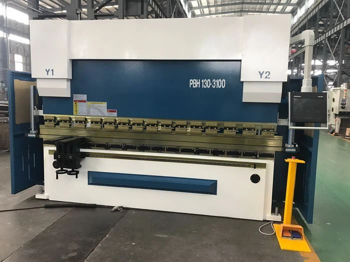 China AHYW  Yawei made PBH 130T3m  CNC Press Brake suppliers DELEM DA58T 2D Touch screen controller