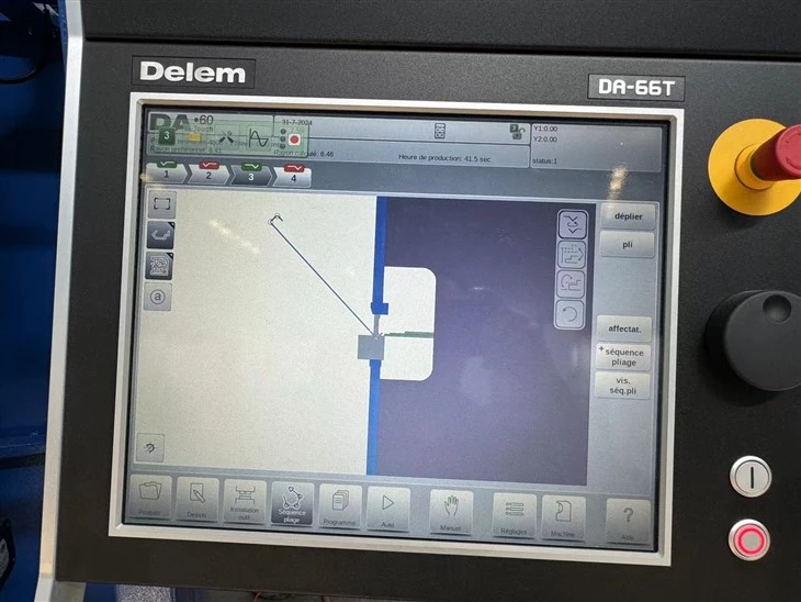 AHYW Yawei 6 axis cnc press brake 320T4M DELEM DA66T 2D graphical controller made in china factory